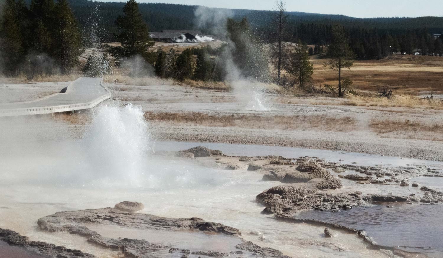 Yellowstone National Park Old Faithful Geyser